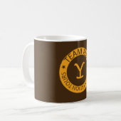 Yellowstone. T-Shirt Coffee Mug Koffiemok (Voorkant links)
