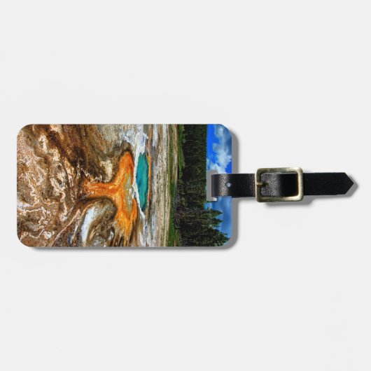 Yellowstone Thermal Pool Bagagelabel (Voorkant horizontaal)