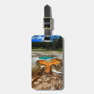 Yellowstone Thermal Pool Bagagelabel