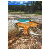 Yellowstone Thermal Pool Klembord (Achterkant)