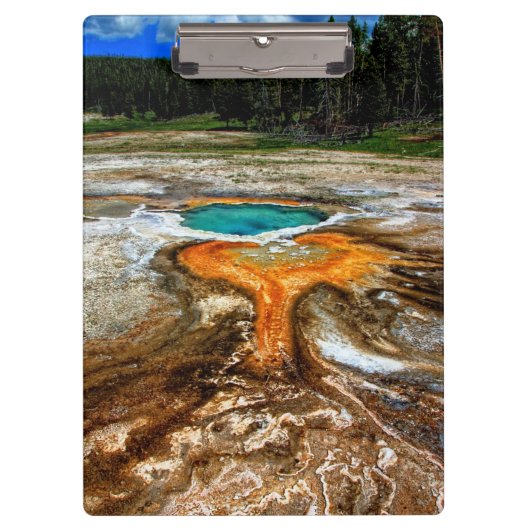 Yellowstone Thermal Pool Klembord (Voorkant)