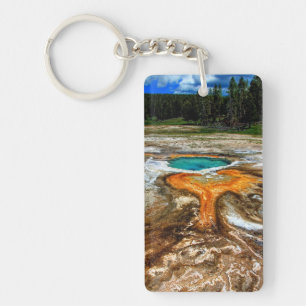 Yellowstone Thermal Pool Sleutelhanger