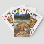 Yellowstone Thermal Pool Speelkaarten (Achterkant)