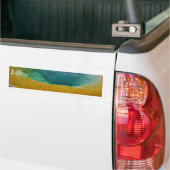 Yellowstone Thermal Spring 's morgens Bumpersticker (Op Truck)