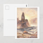 Yellowstone Tower Herfsten Prang Lithograaf Briefkaart (Voorkant / Achterkant)