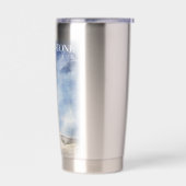 Yellowstone Tumbler, oude trouwe reismok Geïsoleerde Drinkbeker (Links)