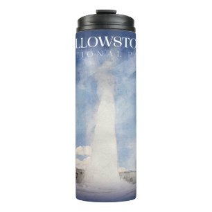 Yellowstone Tumbler, oude trouwe reismok Thermosbeker