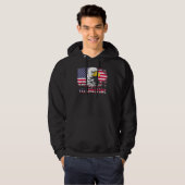 Yellowstone Us Flag Eagle Hoodie (Voorkant volledig)