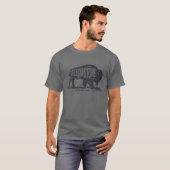 Yellowstone US National Park Bison Buffalo  T-shirt (Voorkant volledig)