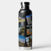 Yellowstone Vacation 8 Foto's personaliseren tekst Waterfles (Rechts)