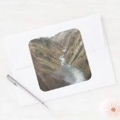 Yellowstone Vierkante Sticker (Envelop)