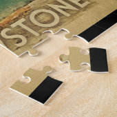 Yellowstone Vintage Travel Legpuzzel (Zijkant)