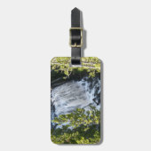 Yellowstone Waterfall Bagagelabel (Voorkant verticaal)