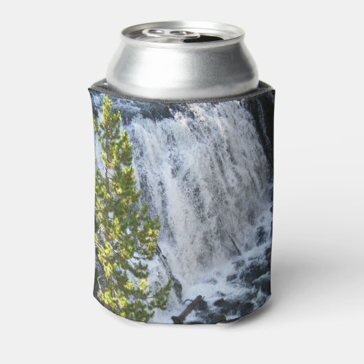 Yellowstone Waterfall Blikjeskoeler (Blikje Achterkant)
