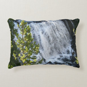 Yellowstone Waterfall Decoratief Kussen