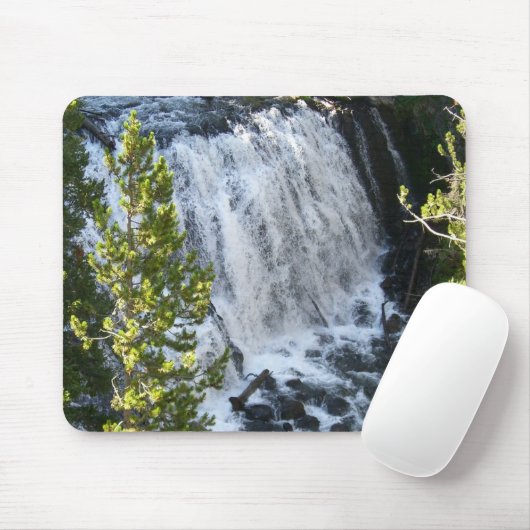 Yellowstone Waterfall Muismat (Met muis)