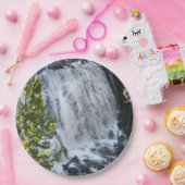 Yellowstone Waterfall Papieren Bordje (Feest)