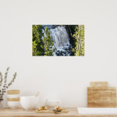 Yellowstone Waterfall Poster (Keuken)