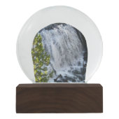 Yellowstone Waterfall Sneeuwbol (Voorkant)