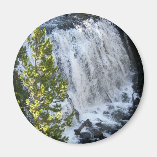 Yellowstone Waterval Magneet (Voorkant)
