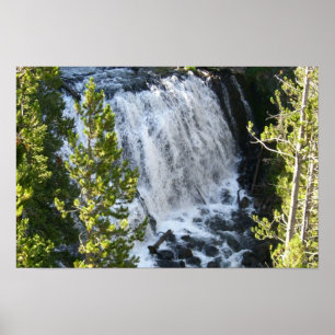 Yellowstone Waterval Poster