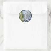 Yellowstone Waterval Ronde Sticker (Tas)