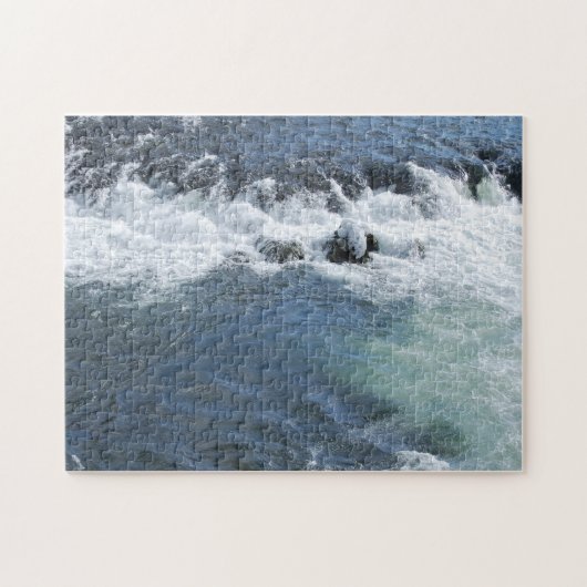 Yellowstone White Water, Jigzaag Puzzle Legpuzzel (Horizontaal)