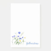 Yellowstone-wildbloemen Post-it-Notes Post-it® Notes (Voorkant)