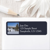 Yellowstone Winter Landscape Foto Etiket (Insitu)