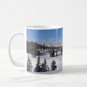 Yellowstone Winter Landscape Foto Koffiemok