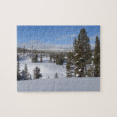 Yellowstone Winter Landscape Foto Legpuzzel (Horizontaal)