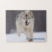 Yellowstone Wolf Game Puzzle Legpuzzel (Horizontaal)