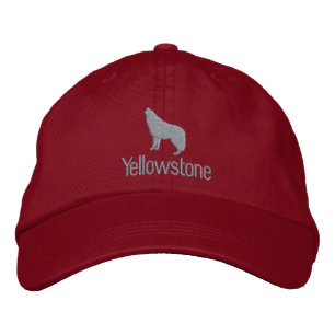 Yellowstone Wolf geborduurd Pet