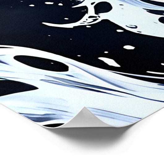 Yellowstone Wolf Poster Kunst (Hoek)