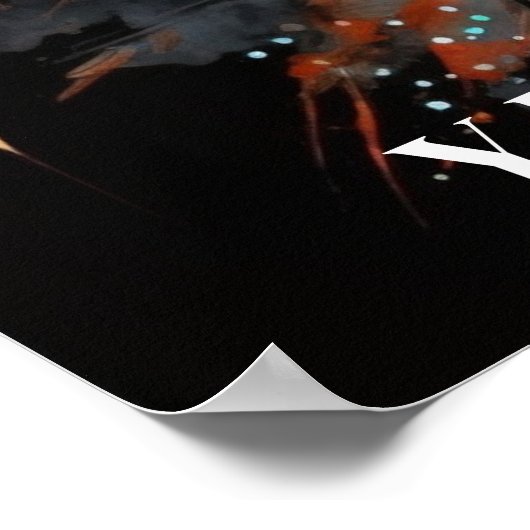 Yellowstone Wolf Poster Kunst (Hoek)