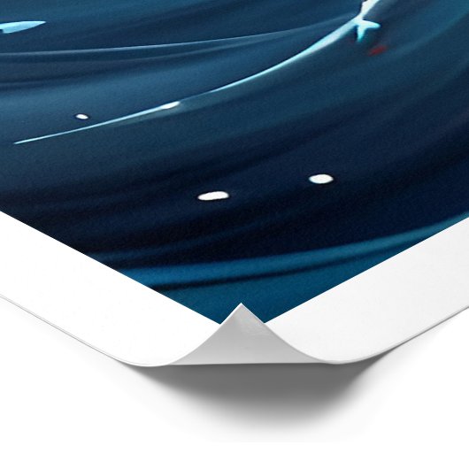 Yellowstone Wolf Poster Kunst (Hoek)