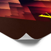 Yellowstone Wolf Poster Kunst (Hoek)