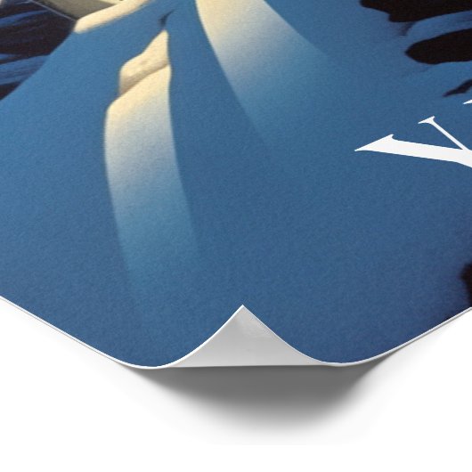 Yellowstone Wolf Poster Kunst (Hoek)