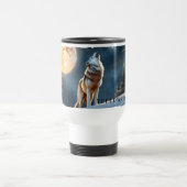 Yellowstone Wolf Travel Mug Reisbeker (Center)