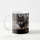 Yellowstone Wolves Coffee Mok (Links)
