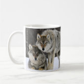 Yellowstone Wolves Coffee Mok (Links)