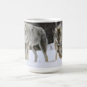 Yellowstone Wolves Coffee Mok (Center)
