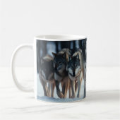 Yellowstone Wolves Coffee Mok (Links)
