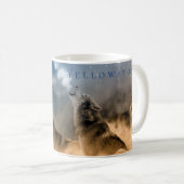 Yellowstone Wolves Coffee Mok (Voorkant rechts)