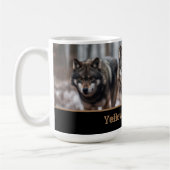 Yellowstone Wolves Coffee Mok (Links)