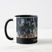 Yellowstone Wolves Koffie Mok Two-Tone (Links)