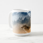 Yellowstone Wolves-Mok Koffiemok (Voorkant links)