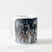 Yellowstone Wolves-Mok Koffiemok (Voorkant links)