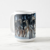 Yellowstone Wolves-Mok Koffiemok (Voorkant links)