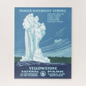 Yellowstone WPA - oud getrouw Legpuzzel (Verticaal)